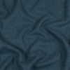 Heathered Blue Double Face Brushed Wool Coating | Mood Fabrics