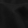 Black Lustrous Brushed Wool Double Cloth Coating - Detail | Mood Fabrics