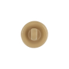 Lark and Brown Rice Swirl Half Dome Plastic Shank Back Button - 24L/15mm - Detail | Mood Fabrics