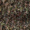 Red, Green and Striped Mustard Chunky Ribbed Blended Wool Sweater Knit - Detail | Mood Fabrics