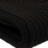 Alta Black Chunky 2x2 Rib Knit Sweater Trim Bundle - 3pc - Detail | Mood Fabrics