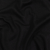 Black Fulled Malleable Blended Wool Coating | Mood Fabrics