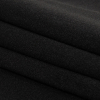 Black Polyester Fleece - Folded | Mood Fabrics