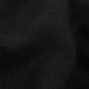 Black Wool Double Cloth Coating - Detail | Mood Fabrics