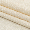 Cream Stretch Cotton Boucle - Folded | Mood Fabrics