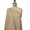 The Row Italian Light Beige Stretch Virgin Wool Double Cloth Suiting - Spiral | Mood Fabrics