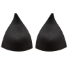 Black Triangle Bra Cup - Size 04 - Detail | Mood Fabrics