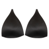 Black Triangle Bra Cup - Size 04 | Mood Fabrics