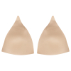 Nude Triangle Bra Cup - Size 18 - Detail | Mood Fabrics