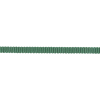 Emerald Recycled Polyester Petersham Grosgrain Ribbon - 4mm - Detail | Mood Fabrics
