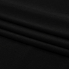 Arabesque Black Stretch Polyester Crepe Knit - Folded | Mood Fabrics