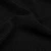 Arabesque Black Stretch Polyester Crepe Knit - Detail | Mood Fabrics