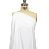 Santorini Plus PFD White UV Protective Stretch Recycled Swimwear Tricot - Spiral | Mood Fabrics