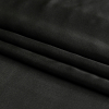 Famous Australian Designer Black Satin-Faced Silk Chiffon - Folded | Mood Fabrics