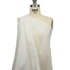 Famous Australian Designer White Lightweight Linen Woven - Spiral | Mood Fabrics