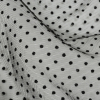 Famous Australian Designer Moondrop Grapes Flocked Polka Dotted Point D'esprit - Detail | Mood Fabrics