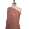 Famous Australian Designer Rose Polyester Georgette - Spiral | Mood Fabrics