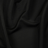 Famous Australian Designer Black Onyx Stretch Polyester Jersey - Detail | Mood Fabrics