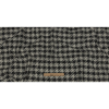Thom Browne Charcoal and White Shepherd's Plaid Fulled Wool Twill Coating - Full | Mood Fabrics