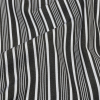 Balenciaga Italian Raven and White Striped Cotton Poplin - Detail | Mood Fabrics