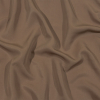Balenciaga Italian Brown Fluid Viscose Poplin | Mood Fabrics