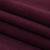 Balenciaga Italian Wine Red Brushed Blended Camel Hair Twill Coating - Folded | Mood Fabrics