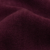 Balenciaga Italian Wine Red Brushed Blended Camel Hair Twill Coating - Detail | Mood Fabrics