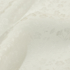 Balenciaga Italian White Floral Fluid Viscose Jacquard - Detail | Mood Fabrics