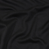 Balenciaga Italian Black Brushed Blended Virgin Wool Coating | Mood Fabrics