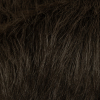 Chocolate Long Pile Luxury Faux Fur - Detail | Mood Fabrics