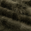 Warm Gray Fluffy Luxury Faux Fur - Folded | Mood Fabrics