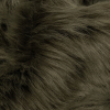 Warm Gray Fluffy Luxury Faux Fur - Detail | Mood Fabrics