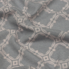 Dusty Purple and Pale Pink Decorative Lattice Polyester and Rayon Jersey - Detail | Mood Fabrics