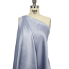 Mood Exclusive Elliana Country Blue Sustainable Viscose Fluid Satin - Spiral | Mood Fabrics