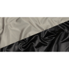 Olwyn Metallic Black and Silver Double Faced Luxury Mikado - Full | Mood Fabrics
