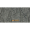 Navy and White Basketweave Linen Woven - Full | Mood Fabrics