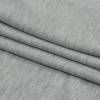 Heathered Light Gray Stretch Cotton Jersey - Folded | Mood Fabrics