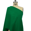 Alberini Italian Kelly Green Wool and Cashmere Coating - Spiral | Mood Fabrics