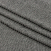 Heathered Gray Stretch Rayon 2x2 Rib Knit - Folded | Mood Fabrics