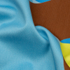 Mood Exclusive Blue Gemstone Jubilee Stretch Cotton Sateen - Detail | Mood Fabrics