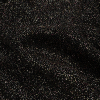 Sun Streams Metallic Black All-Over Glitter Nylon Knit - Detail | Mood Fabrics