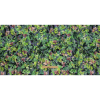 Mood Exclusive Green Fluorescent Fronds Textured Polyester Woven - Full | Mood Fabrics