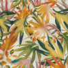 Orange, Pink and Green Zesty Tropics Medium Weight Linen Woven | Mood Fabrics