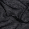 Famous Designer Black Featherweight Cotton Jersey - Detail | Mood Fabrics