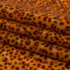 Mood Exclusive Cheetah Bliss Viscose Shirting - Folded | Mood Fabrics