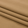 Tan Stretch Cotton 2x2 Rib Knit - Folded | Mood Fabrics