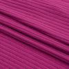 Dusty Fuchsia Brushed Stretch Polyester 4x2 Rib Knit - Folded | Mood Fabrics