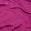 Dusty Fuchsia Brushed Stretch Polyester 4x2 Rib Knit | Mood Fabrics