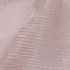Honey Pink and Gold All-Over Foiled Polyester Chiffon Plisse - Detail | Mood Fabrics