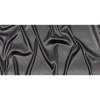 Devyn Black and Silver Foiled Stretch Polyester Crepe - Full | Mood Fabrics
